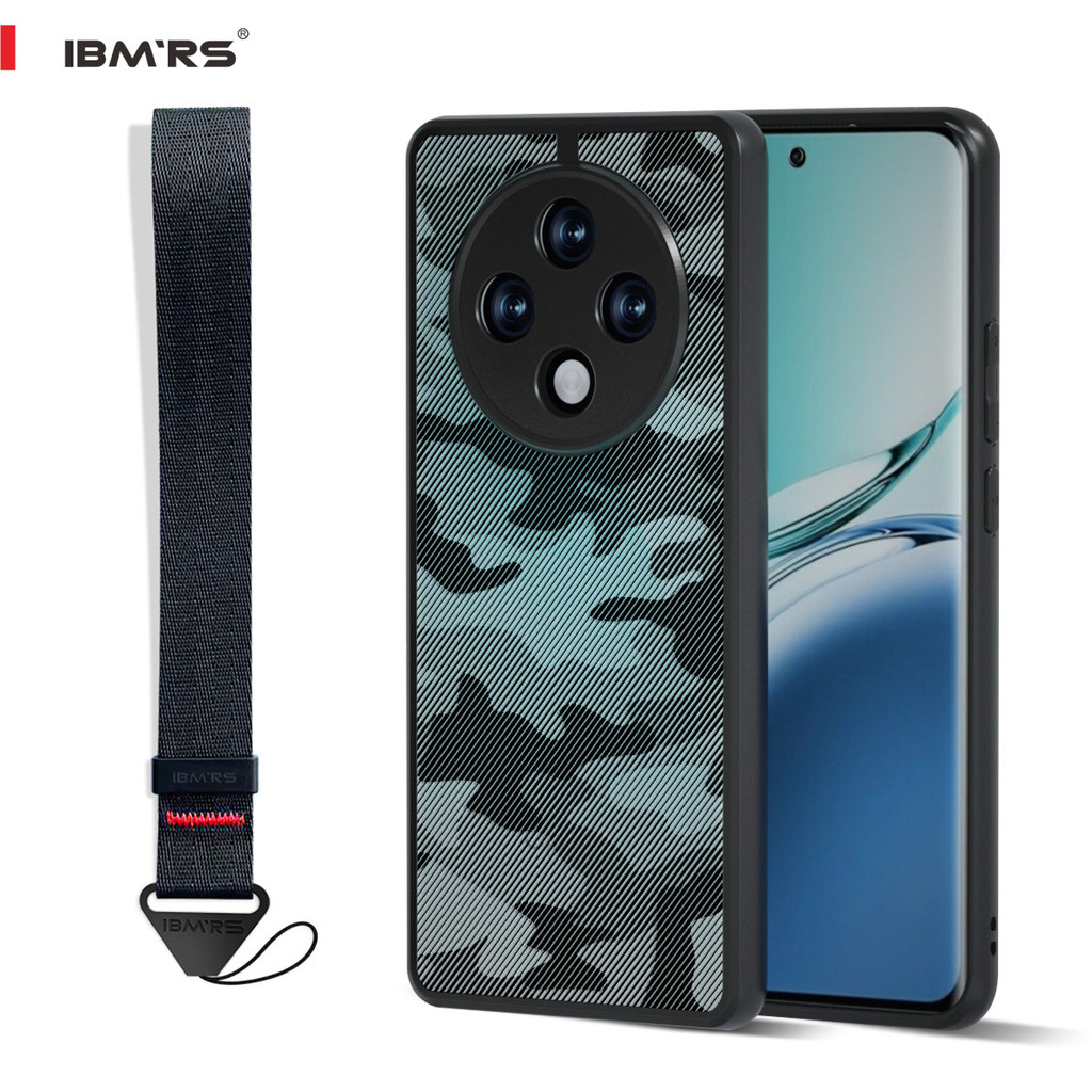IBMRS Camo Case สําหรับ Oppo F27 Pro/F27 Pro+/A3 Pro PC + TPU กันกระแทกฝาครอบ Cam