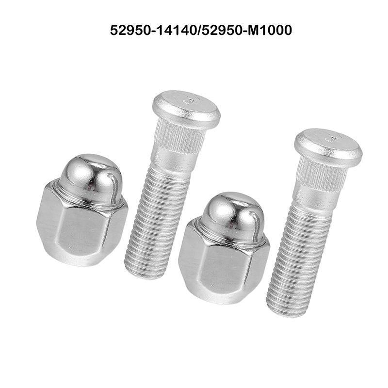 รถล้อ Lug ถั่วสลักเกลียวมาตรฐานอุปกรณ์เสริม M12x1.25 สําหรับ 200SX 240SX 300ZX 350Z Cube Leaf G20 G3