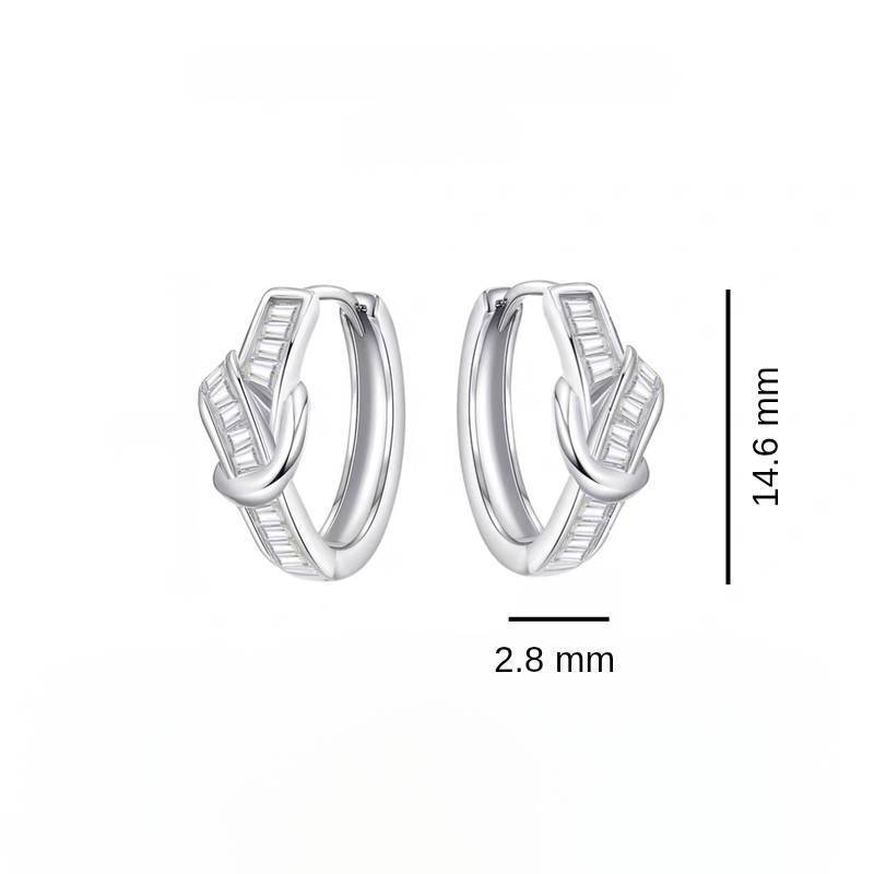 LULU Bucani 925 needle (ML-077) ต่างหู ก้านเงิน(S925) รูปที่ 7