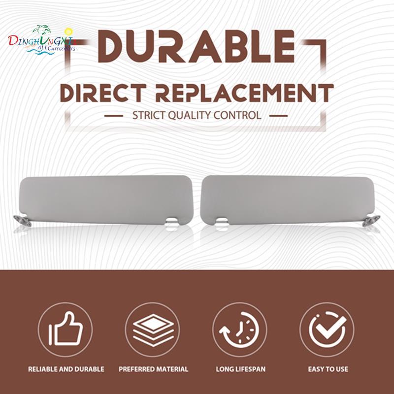ภายในแผงกระจก Sunvisor รถ Sun Visor สําหรับ Hiace 2005-2014 74310-26C00-B0 74310-26C10-B0