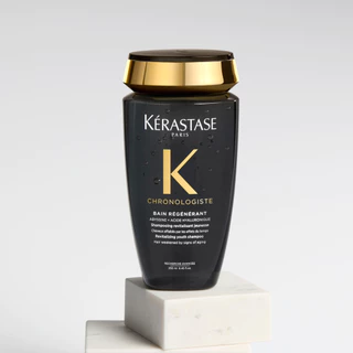 KERASTASE CHRONOLOGISTE แชมพูสำหรับทุกสภาพเส้นผม กลิ่นหอมหรูหราเพื่อเส้นผมอ่อนเยาว์ 250มล (เคเรสตาส,ผมหอม,ผมสวย,ยาสระผม)