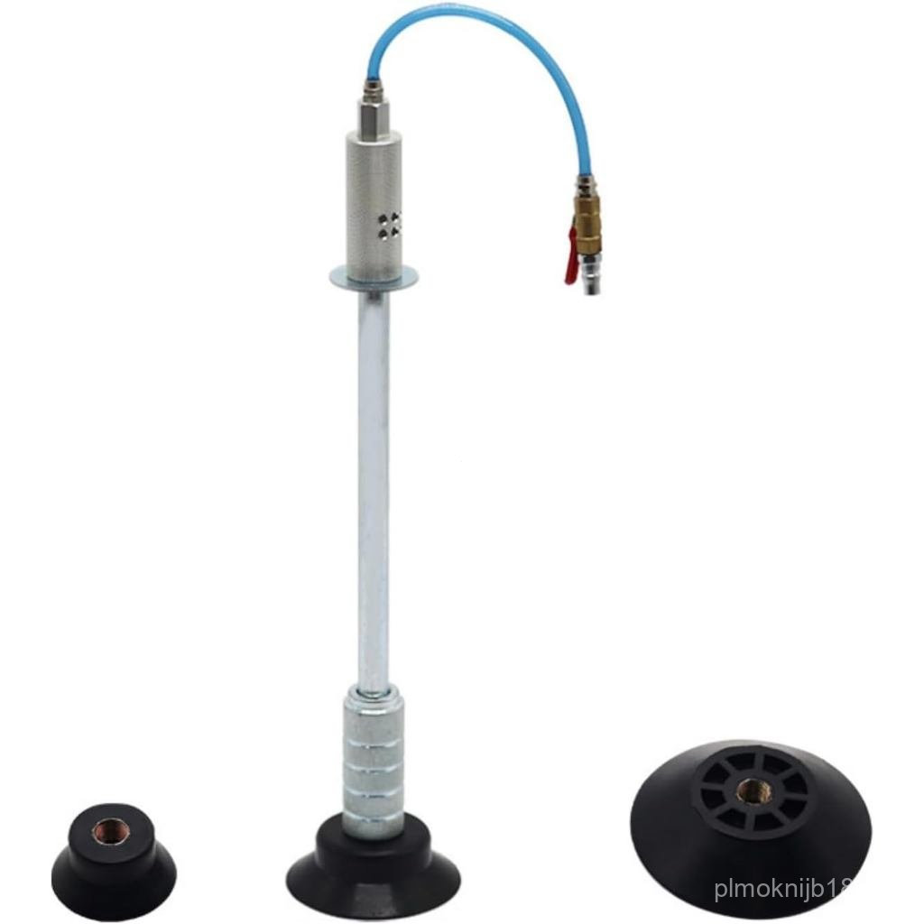 Air Pneumatic ดูด Dent Puller สําหรับแผงตัวรถ Paintless Dent Repair ดูดสูญญากาศเหล็กสไลด์ค้อน 3 ถ้วย