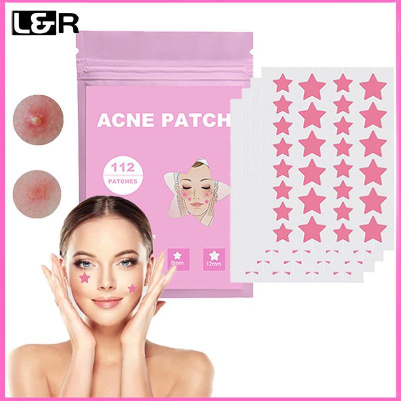 L&R 112 ชิ้น/เซ็ตสิว Patch สิวที่มีสีสันที่มองไม่เห็น Skin Care Stiers คอนซีลเลอร์ Face Spot Beauty 