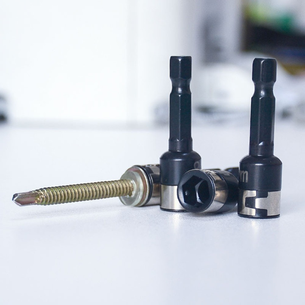 xp1 8mm Hex Socket Nut Driver Set Socket Adapter No-magnetic steel ball sleeve
