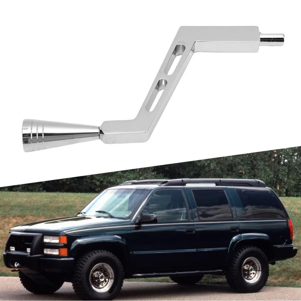 Cooltools Xiuganpo ขัดอลูมิเนียมคอลัมน์เกียร์ Shift Lever สําหรับรถบรรทุกและ SUV 1995-1998 เสนอ