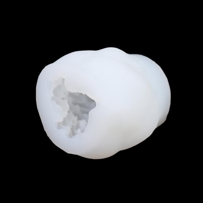 Blossom Bazaar 1 Pc Wool Ball เทียนซิลิโคนแม่พิมพ์ Woolen Ball ออกแบบ Diy Maker BB