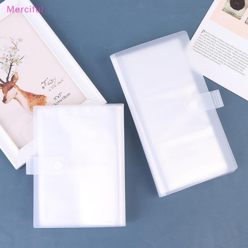 [Mer] 80/168 Slots Nail Stier Empty Storage Book Holder Case Photo Album With Button VN
