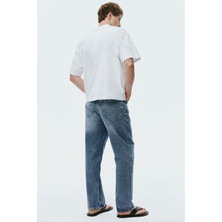 H&M(เอชแอนด์เอ็ม) กางเกงยีนส์ทรงหลวม (loose fit) Men Loose J…