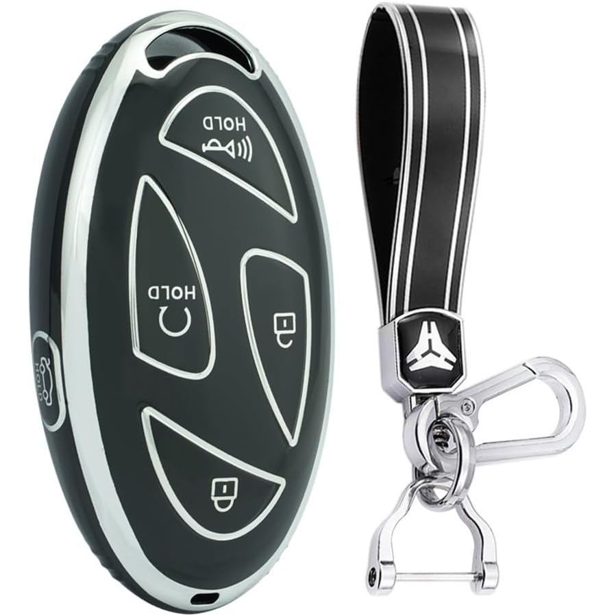 KUNIO กุญแจรถ Fob ฝาครอบ Fit สําหรับ Hyundai Ioniq 6 Ioniq 9 2026 Sonata Cruz Santa Fe Elantra N 202