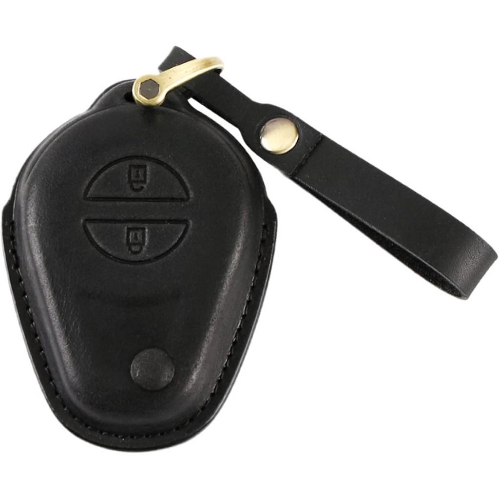 1PCS หนัง Fob ฝาครอบรถจักรยานยนต์พวงกุญแจสําหรับ Touring CVO แผนที่ Glide Street Glide CVO Limited