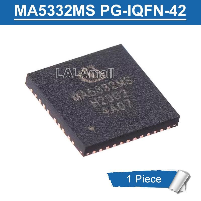 1 ชิ้น MA5332MS PG-IQFN-42 MA5332MSXUMA1 Class-D เครื่องขยายเสียงชิป IC ใหม่เดิม