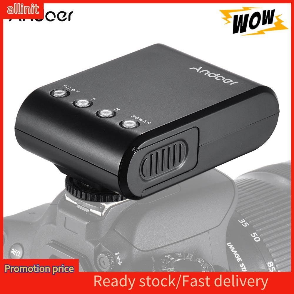 Allinit Allinit Professional แบบพกพา Digital Slave Flash บนกล้องพร้อม Universal Hot Shoe GN18