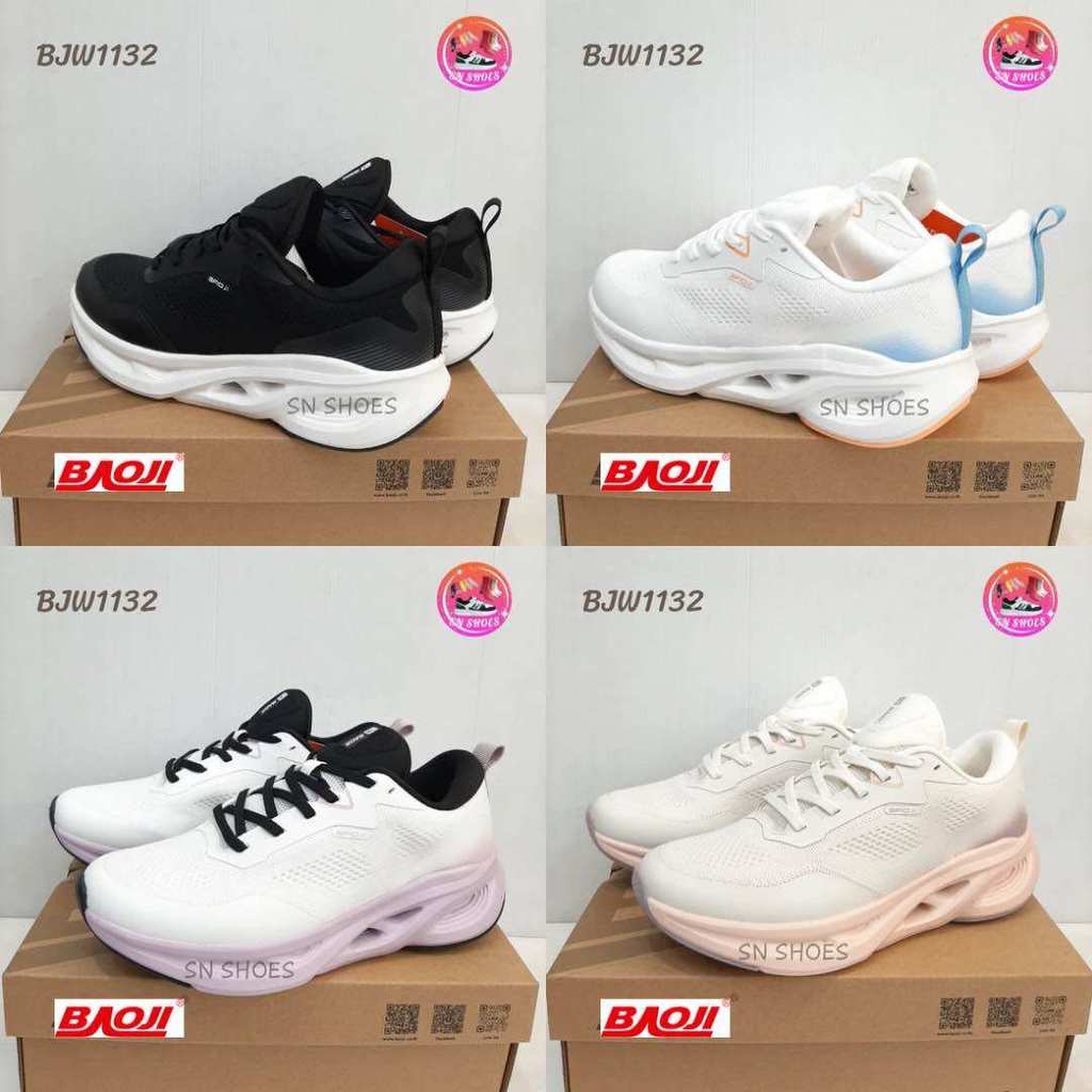 รองเท้าผ้าใบ  เเท้100% BJW 1132 รองเท้าผ้าใบผู้หญิง ไซร้ 37-41