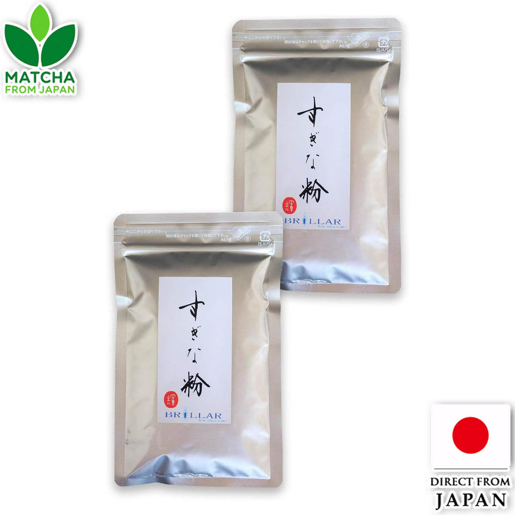 Yufuin Tsukuri Sugina Powder Natural Horsetail Tea Unroasted Sun-Dried Japanese Product