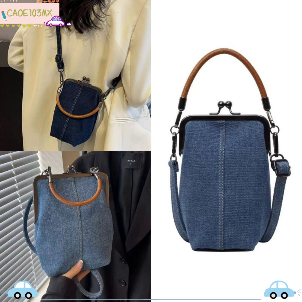 ICAOE103 Designer กระเป๋าสะพาย,แฟชั่นสีกรมท่ากระเป๋าถือผู้หญิง,แบบพกพา Ladys กระเป๋าสไตล์วินเทจอเนกประสงค์กระเป๋าสะพายข้าง ราคา ถูกที่สุด ดีลบีเคเค รูปภาพหลัก
