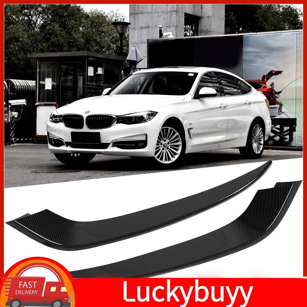 Luckybuyy Aqxreight คาร์บอนไฟเบอร์ด้านหน้าหมอกสำหรับ 3 Series Gran Turismo F34 2013-2018 – ชุด 2 ชิ้