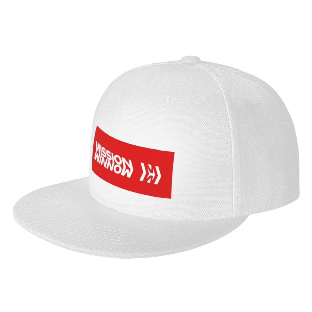 โลโก้ Scuderia Ferrari Mission Winnow (2) หมวกกันแดดแบนสําหรับผู้ใหญ่พิมพ์ลายหมวกฮิปฮอปเต้นรําหมวกปี