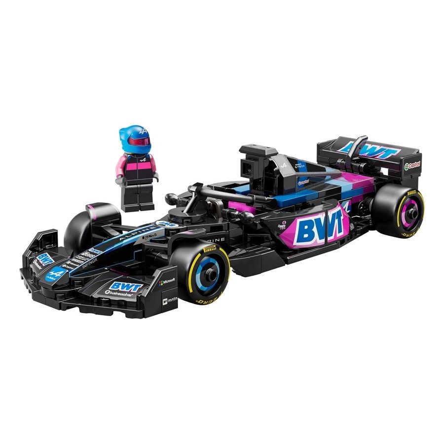 LEGO Speed Champions BWT Alpine F1 Team A524 Race Car 77248