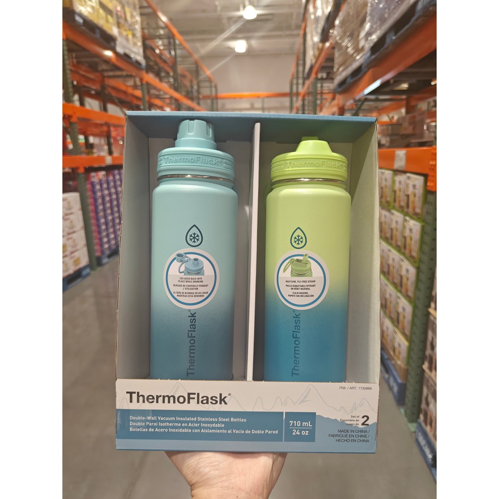 วันนี้ Ice Master Cup Thermos Mug แก้ว COSTCO COSTCO THERMOFLSK สแตนเลส THERMOS ถ้วยฟางดื่มโดยตรงถ้ว