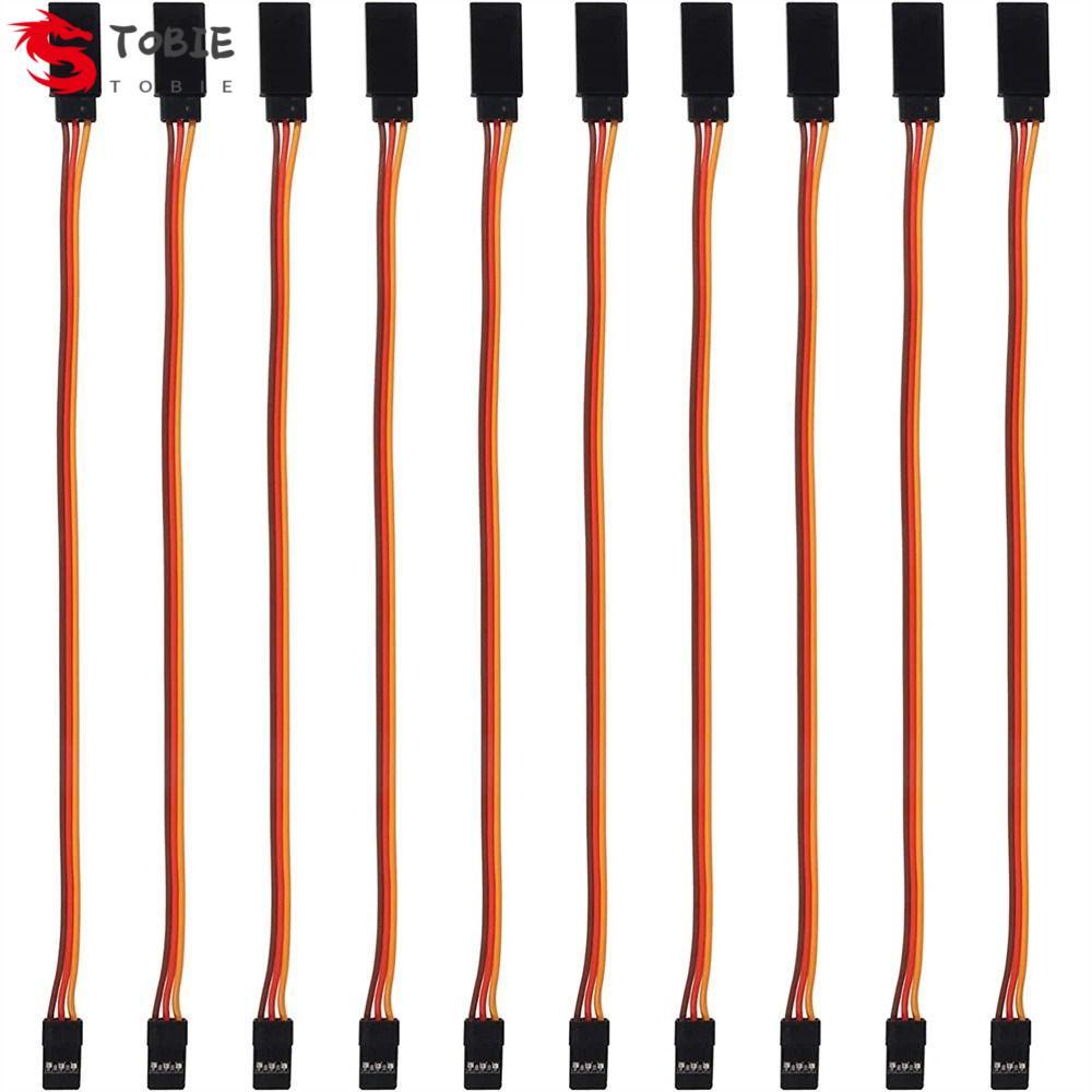 TOBEE Servo Extension Lead Helicopter 3 Pin 150/200/300/500mm ชายหญิง JR Futaba Airplanes JR Wire Co