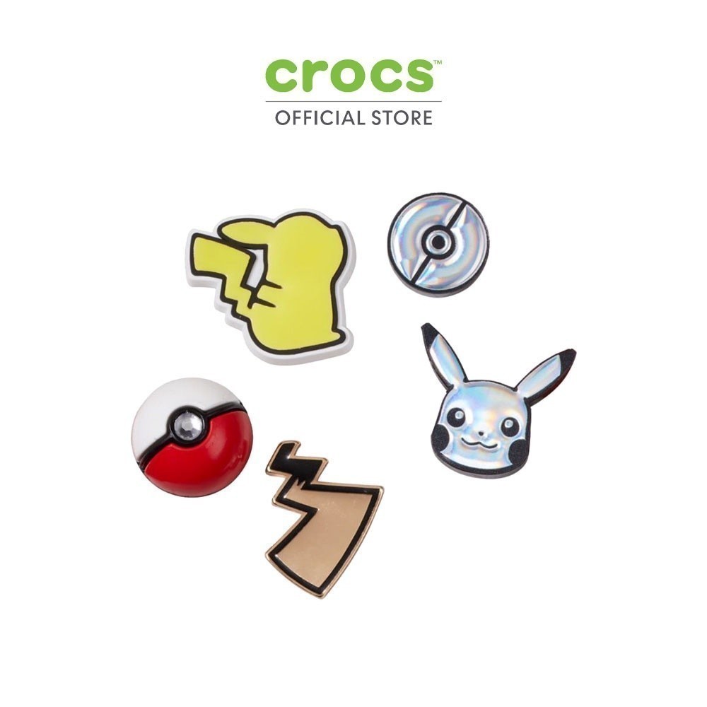CROCS ตัวติดรองเท้า JIBBITZ ELEVATED POKEMON 5 PACK รุ่น 10009998