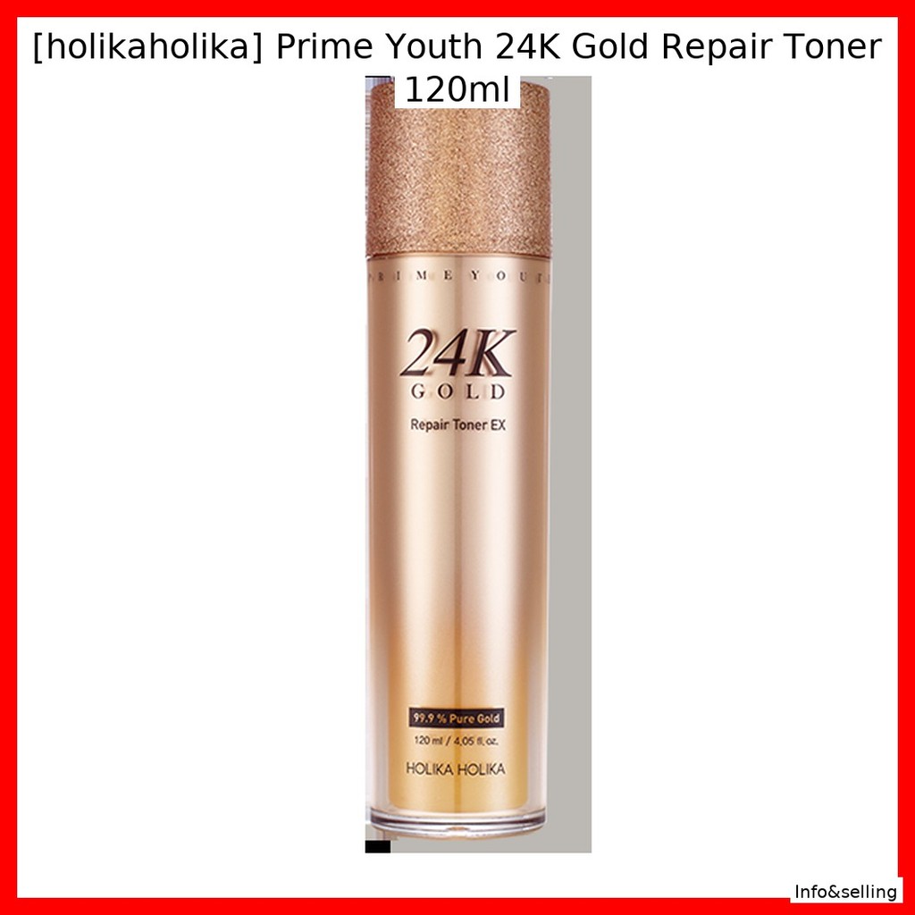 [holikaholika] Prime Youth 24K Gold Repair Toner 120ml /by Info&sell