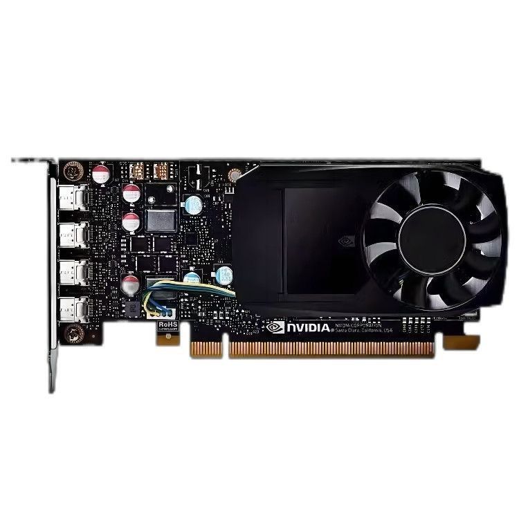 การ์ดจอ NVIDIA Quadro P1000 4GB พร้อมพอร์ต Mini DP 4 ช่อง