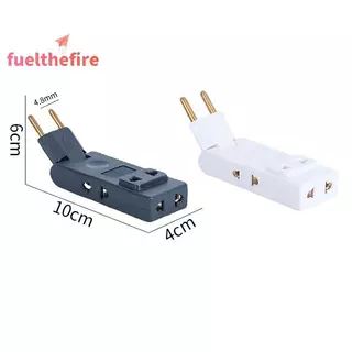 [Feel] 4 In 1 Wall Outlet Extension EU ซ็อกเก็ตไฟฟ้า 180 องศาปลั๊กอะแดปเตอร์ Travel Aadapter ตัวแปลงไฟแบบพกพา [ใหม่]
