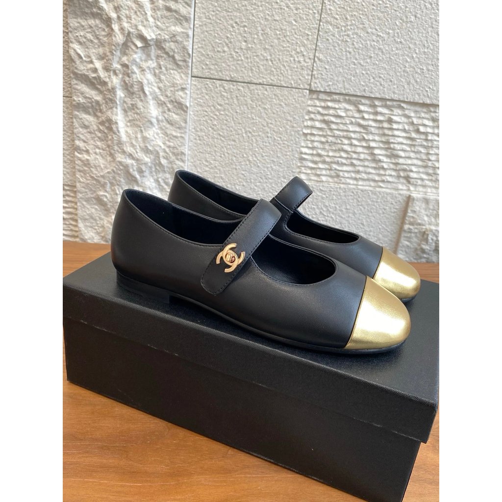 CHANEL Schoolbag Buckle Shoes/Mary Jane Flat Shoes