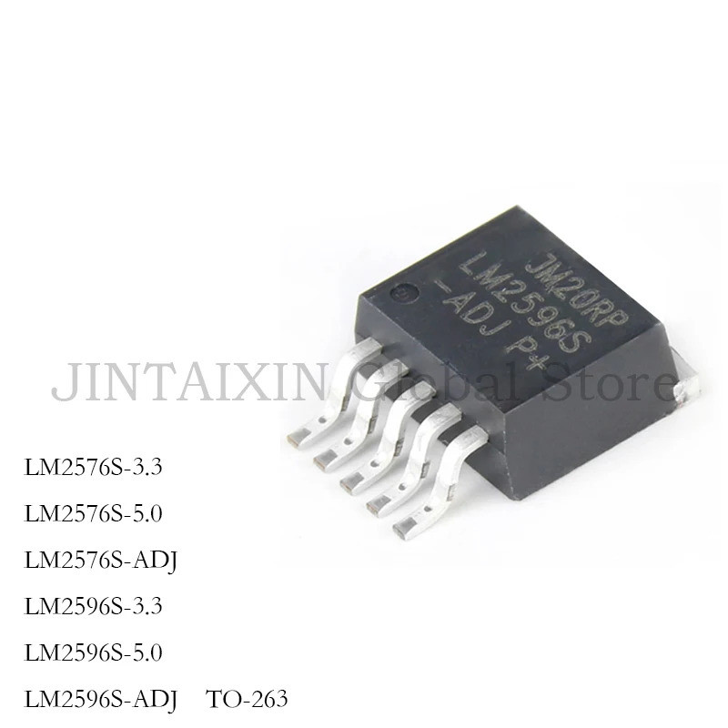 5PCS LM2596S-ADJ TO263 LM2596-ADJ LM2596S-5.0 LM2596-5.0 LM2596S-3.3 LM2566-3.3 LM2576S-3.3 LM2576S-