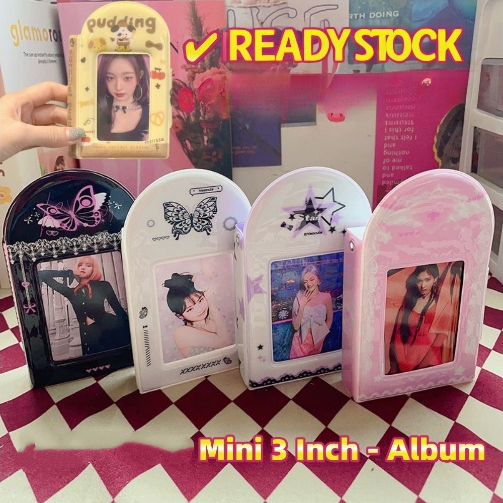 INS 3Inch 2R Photo Album เกาหลีน่ารักเก็บข้อมูล Kpop Idol Photocard บัตรเกมรวบรวมหนังสือของขวัญล่าดาว