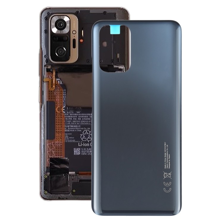 มีสต็อกพร้อมฝาหลังแบตเตอรี่สําหรับ Xiaomi Redmi Note 10 M2101K7AI M2101K7AG