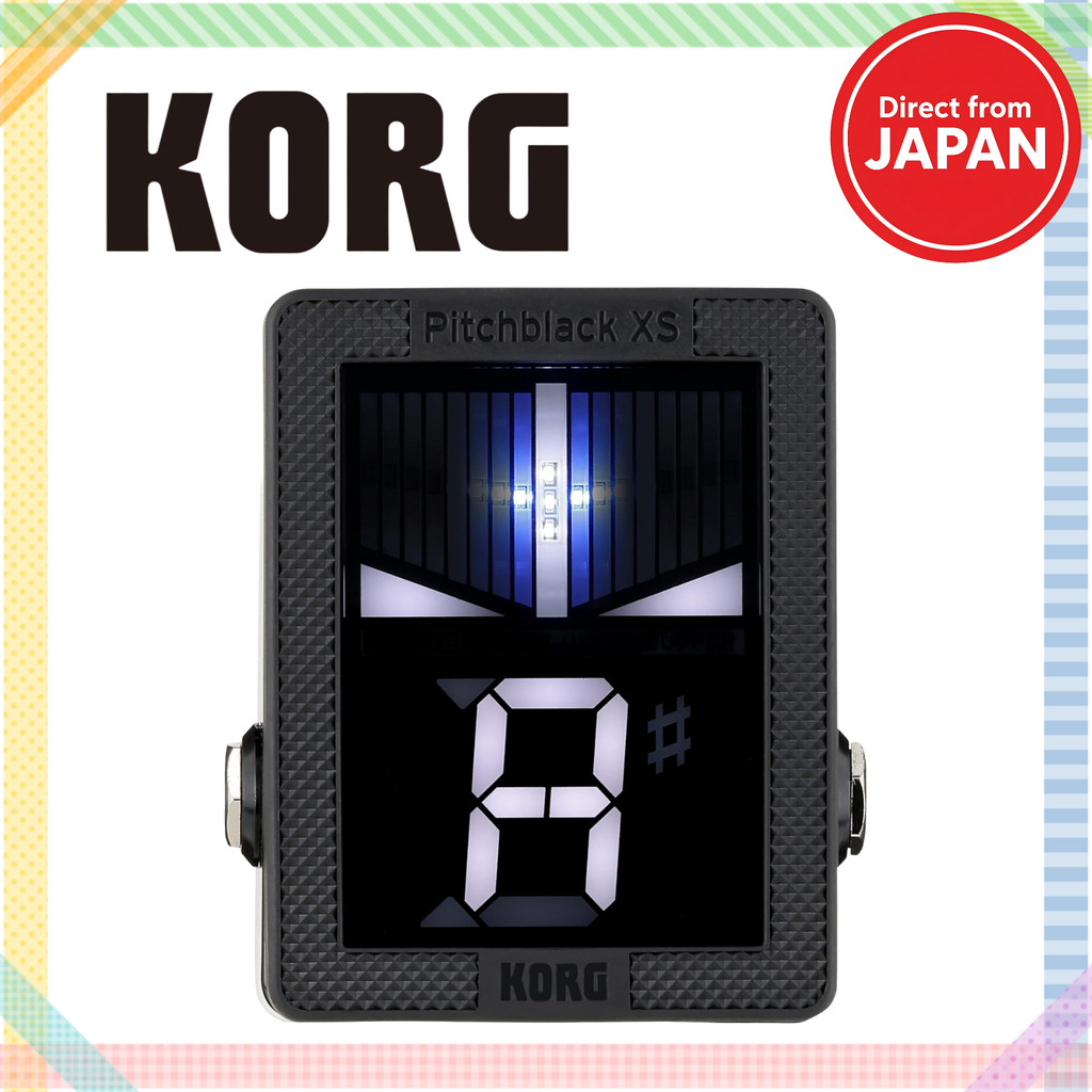 KORG Pitchblack XS Pedal Tuner PB-XS ULTRA BUFFER for Guitar/Bass
