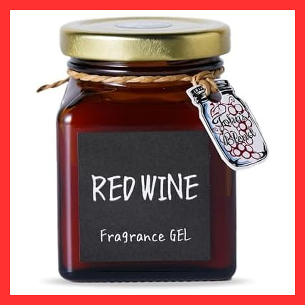 John's Blend Air Freshener Red Wine Fragrance Gel Approximately 4 weeks' worth  Direct from Japan
