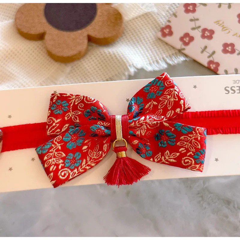 2026 สไตล์จีนสไตล์จีน ฮันฟู เด็กผมวงเด็กโบว์ดอกไม้เด็กวัยหัดเดินผมวงอุปกรณ์หัวอุปกรณ์ผม 26.1.13 - รูปที่ 5