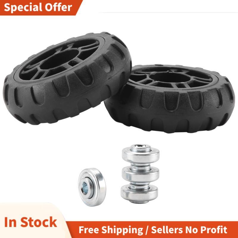 ล้อกระเป๋าเดินทาง 1 คู่กระเป๋าเดินทางเปลี่ยนอุปกรณ์เสริมล้อเพลา Deluxe Repair Deluxe เครื่องมือซ่อมแ