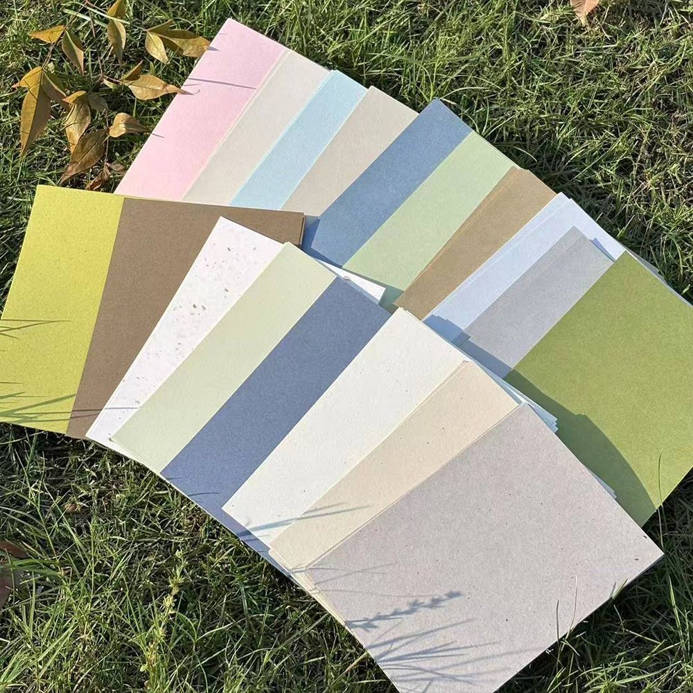 กระดาษกํามะหยี่โมริ 10 สีผสม 120ก กระดาษวัสดุฐาน 100 แผ่น/ชุด
