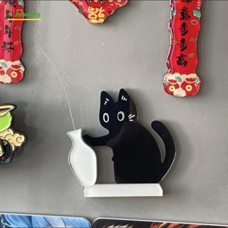 โจเวนตี้ กล่องเก็บขนแมว,แม่เหล็กอะคริลิคแมว ผู้ตี คอลเลกชันเ…