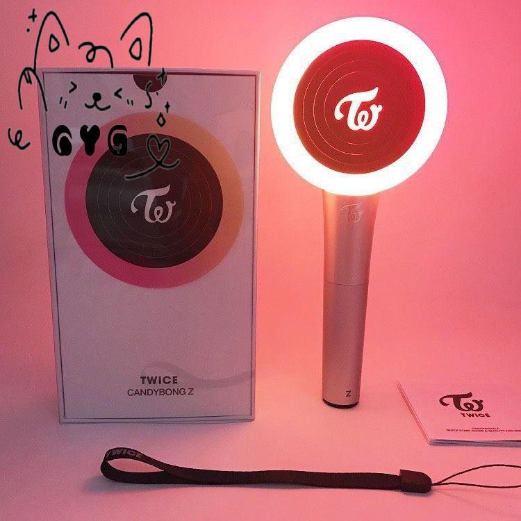 TWICE Lollipop Support Stick - แท่งไฟโลหะเรืองแสงสําหรับคอนเสิร์ต