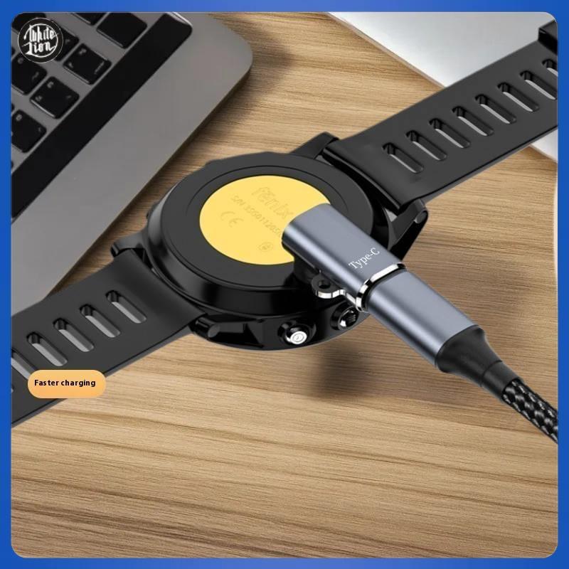 WL| 1 ชิ้น Smart Watch Chargering Converter สําหรับ Fenix 7 7X 5S 6 6X 6S PRO Type C อะแดปเตอร์ชาร์จ