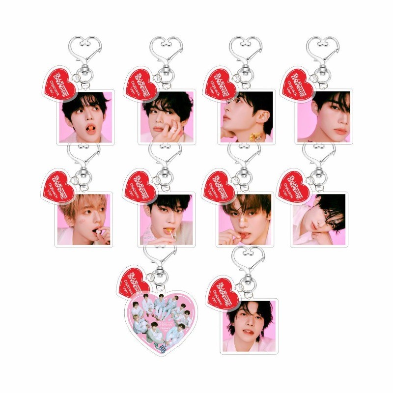 KPOP ZB1 BLUE PARADISE Merch พวงกุญแจสําหรับผู้หญิงผู้ชาย ZEROBASEONE Kawaii อะคริลิค