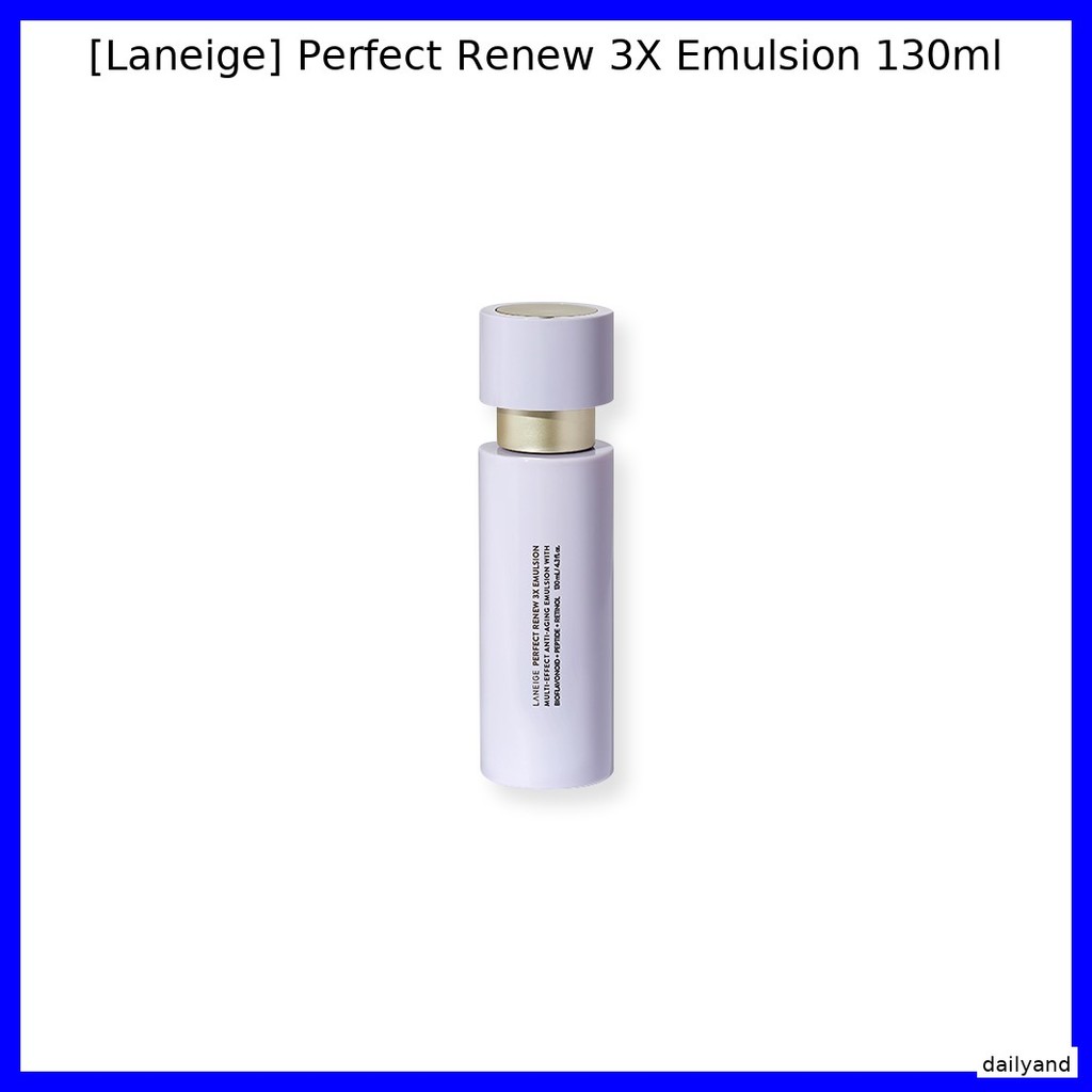[Laneige] Perfect Renew 3X Emulsion 130ml / Korean Emulsion / Elasticity Boost / ของแท้ 100% โดยทุกว