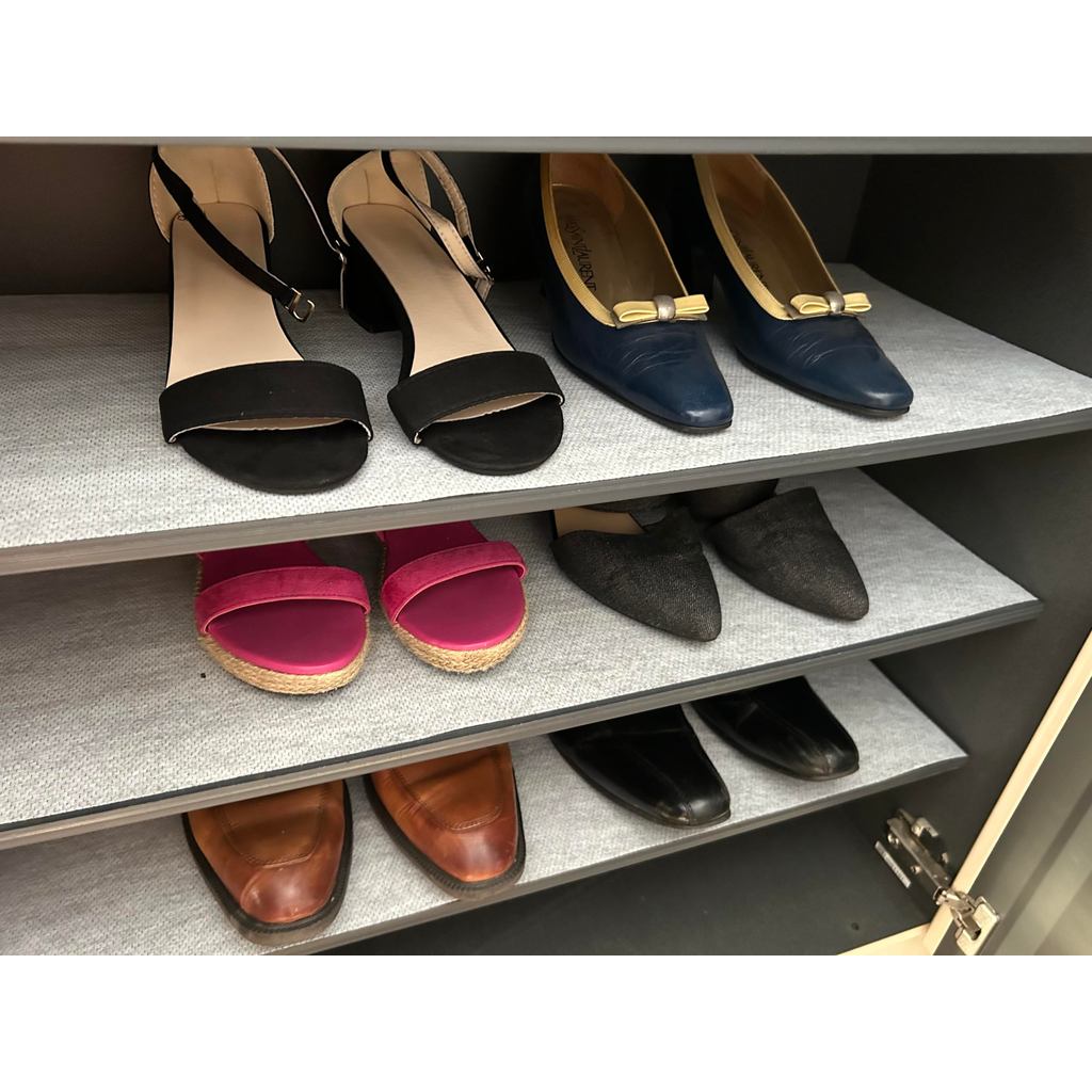 FeliceH&B Reusable Semi-A Deodorizing Sheet for Shoe Cabinets 30×300cm for 4 tiers Made in Japan Act