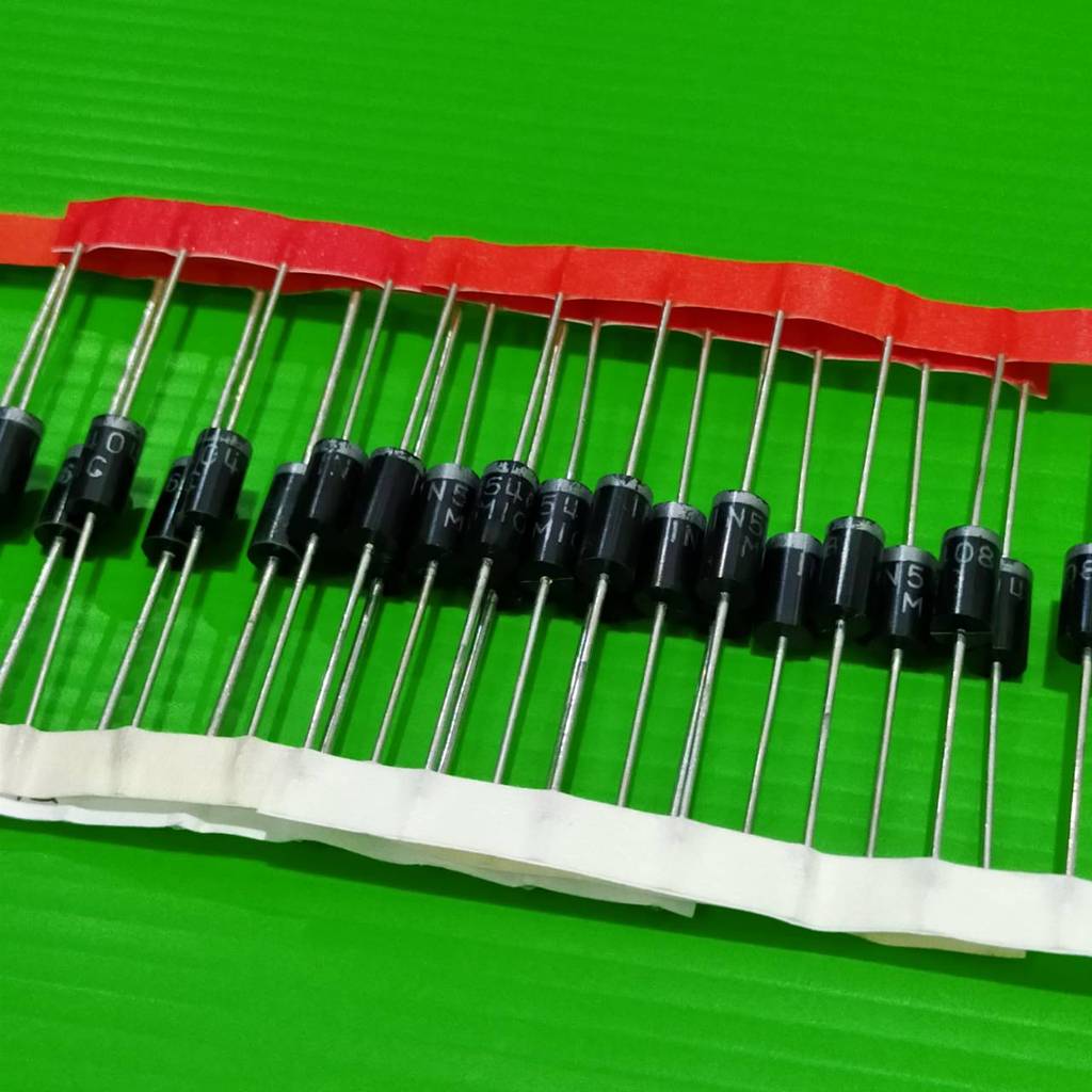 ไดโอด ไดโอดเรียงกระแส Rectifier Diode 1N5401 1N5404 1N5406 1N5408 1N5822 UF5402 UF5408 #DO-27 (Plast