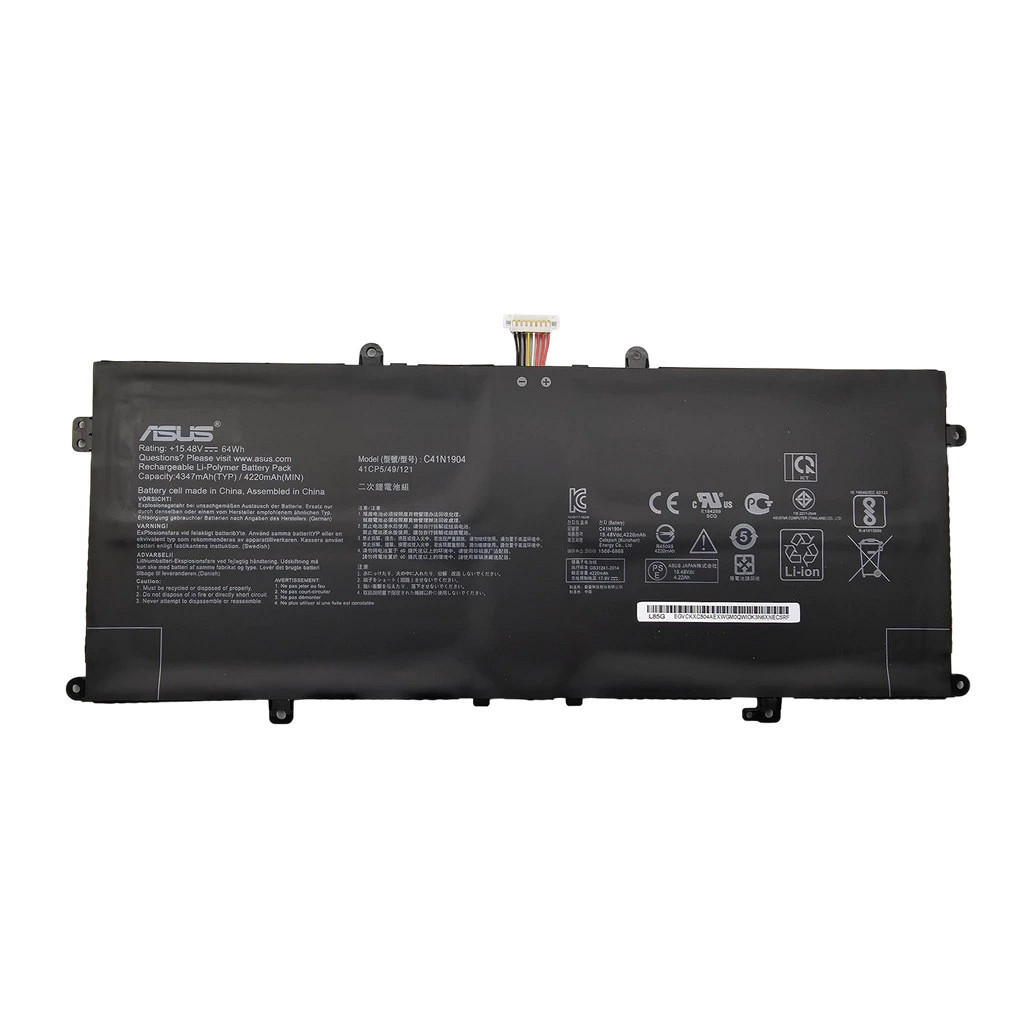 แบตเตอรี่ C41N1904 ของแท้  Asus ZenBook UX363E UX393J UX325EA UX325JA UX325SA UX425EA UX425IA UM425I