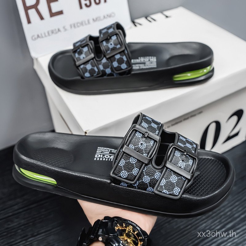 Boken Slippers Men Zebra Slippers Plus Size Shoes..รหัส