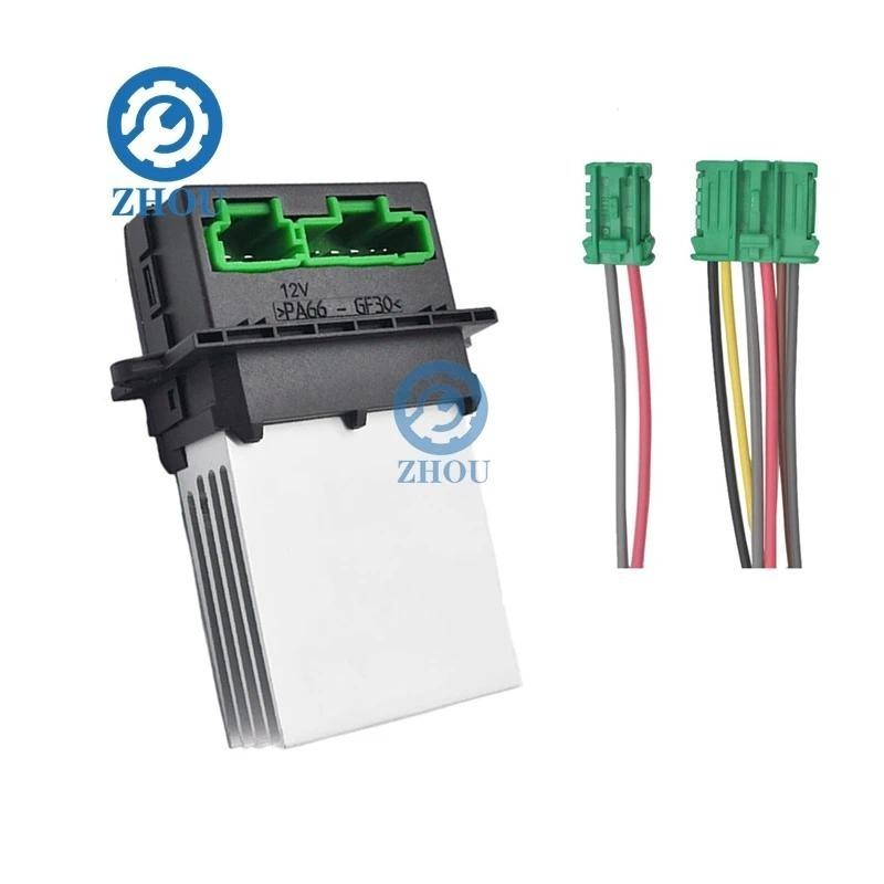 582670-5400 5826705400 เครื่องทําความร้อนพัดลมโมดูลควบคุมตัวต้านทานหรือปลั๊กสําหรับ Nissan March K12