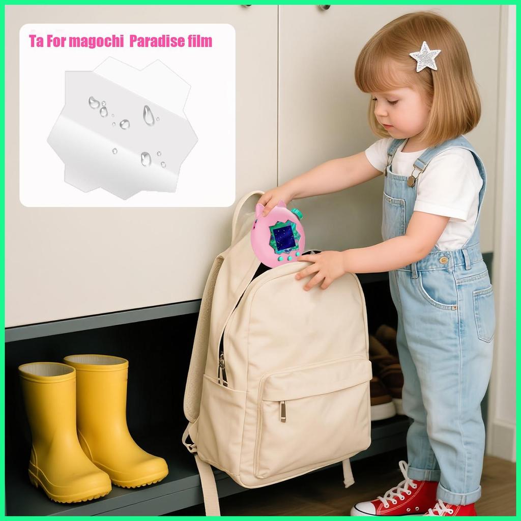 สําหรับ Tamagochi Paradise สัตว์เลี้ยงอิเล็กทรอนิกส์ป้องกันหน้าจอฝาครอบ Ultra-Thin หน้าจอป้องกันฟิล์