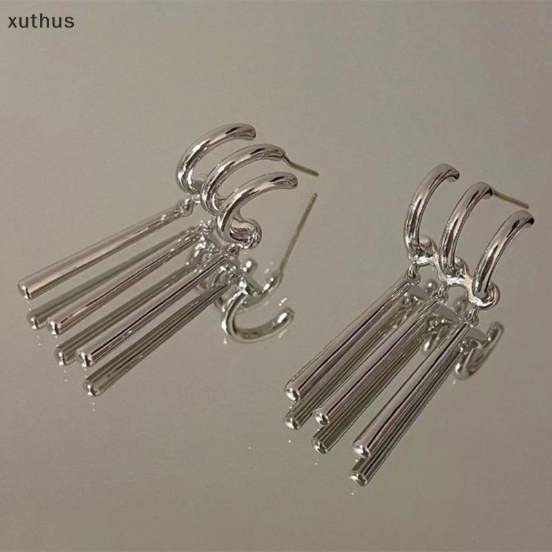 XUT 1 คู่ Zoro อะนิเมะต่างหูผู้หญิงผู้ชายคอสเพลย์ต่างหูเจาะเครื่องประดับแฟชั่นปลอม Triple ต่างหู Dan