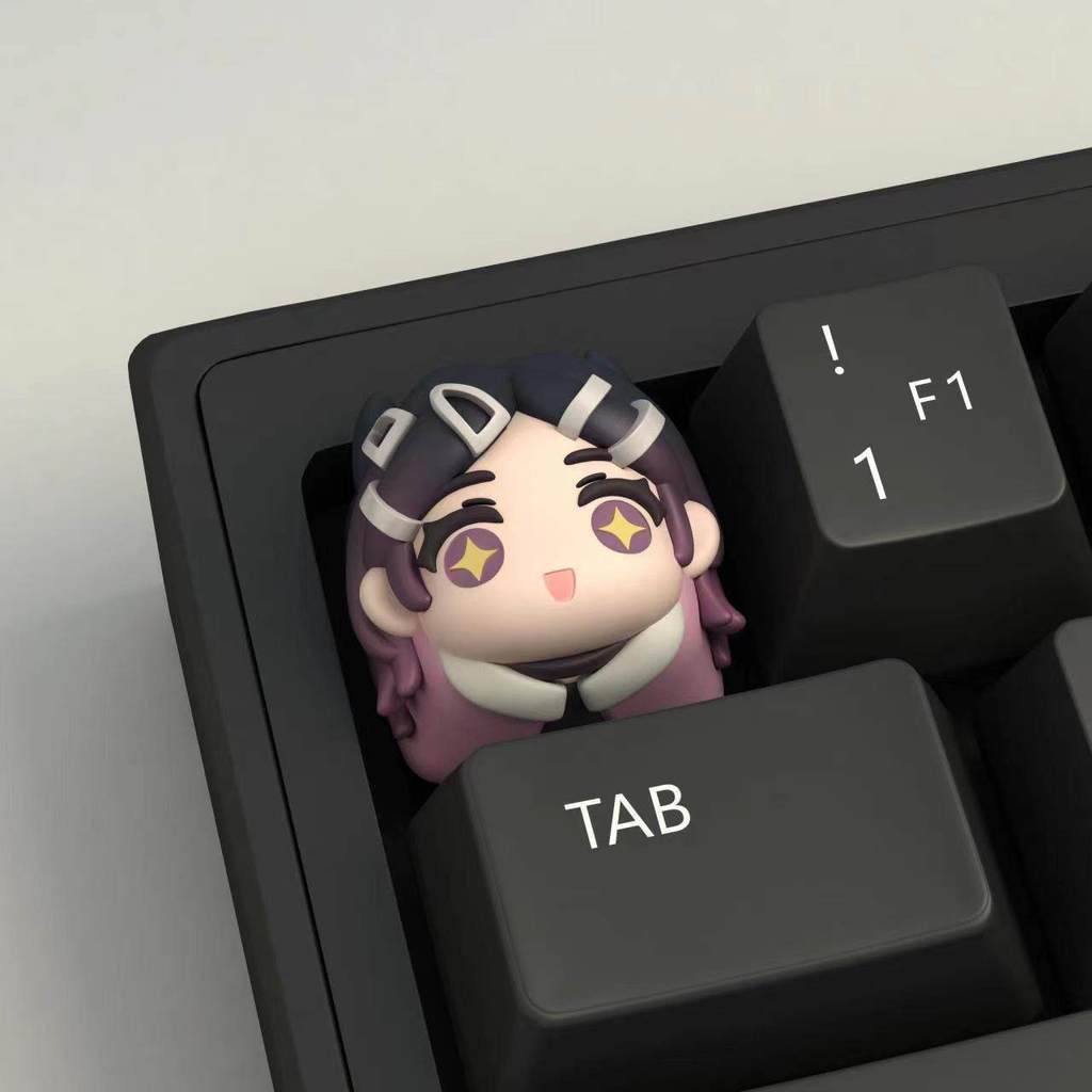 keyboard keycap anime Twilight Disc Keycap Guardless สัญญาเกม Keycap เรซิ่น Keycap คีย์บอร์ดแบบกลไกท